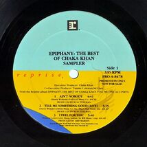 CHAKA KHAN/EPIPHANY: THE BEST OF SAMPLER/REPRISE PROA8478 12_画像2