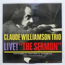 CLAUDE WILLIAMSON TRIO/LIVE! "THE SERMON"/FRESH SOUND FSR105 LP_画像1