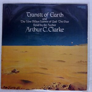 米 ARTHUR C. CLARKE/TRANSIT OF EARTH AND THE NINE BILLION NAMES OF GOD. THE STAR/CAEDMON TC1566 LP