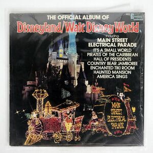 UNKNOWN ARTIST/THE OFFICIAL ALBUM OF DISNEYLAND WALT DISNEY WORLD/DISNEYLAND 2510 LP