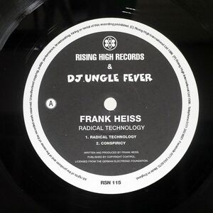 FRANK HEISS/RADICAL TECHNOLOGY/RISING HIGH RSN115 12