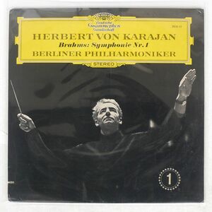 伊 H.V.カラヤン/ブラームス：交響曲第1番/DG 2830111 LP