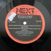 MODERN-NIQUE/LOVE’S GONNA GET YOU (WATCH OUT BABY FOR LOVE)/NEXT PLATEAU RECORDS, INC. NP50040 12_画像2