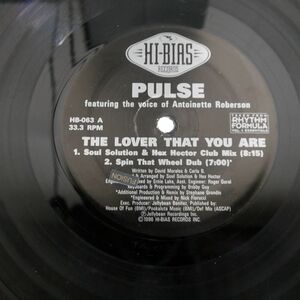 P.U.L.S.E./THE LOVER THAT YOU ARE/HI-BIAS HB063 12