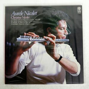 米 NICOLET/BACH SONATA FOR FLUTE SOLO IN A MINOR/TRIO PA1124 LP