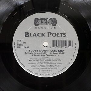 BLACK POETS/IT JUST DON’T FAZE ME DA HAND THAT ROB’S THE CRADDLE/4X4 HAL12468 12