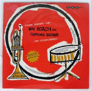 米 CLIFFORD BROWN AND MAX ROACH/BEST OF IN CONCERT!/GNP CRESCENDO GNP18 LP