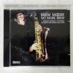 BREW MOORE/NO MORE BREW/STORYVILLE STCD 8275 CD □