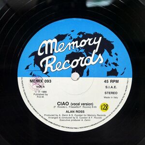 ALAN ROSS/CIAO/MEMORY MEMIX093 12