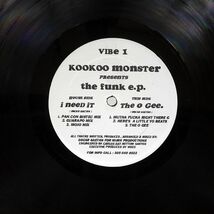 KOOKOO MONSTER/THE FUNK EP/VIBE VIBE1 12_画像2