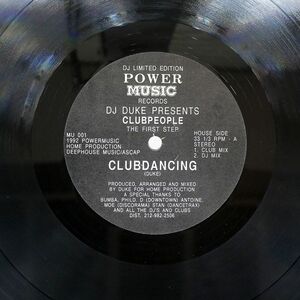 DJ DUKE/FIRST STEP/POWER MUSIC MU001 12