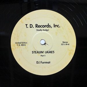 DJ FORMAT/STEALIN’ JAMES/TD TDRECORDSINCTOTALLYDODGYTD002 12