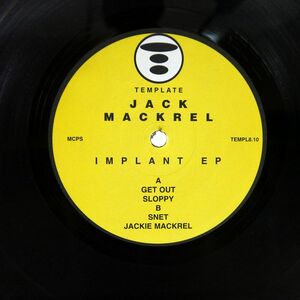 JACK MACKREL/IMPLANT EP/TEMPLATE TEMPL810 12