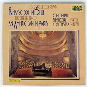 KUNZEL = クンツェル/GERSHWIN RHAPSODY IN BLUE = ガーシュウィン ラプソディー・イン・ブルー/TELARC 10058 LP