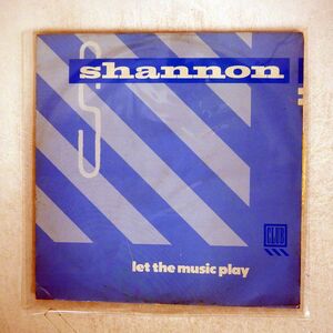 SHANNON/LET THE MUSIC PLAY/CLUB LET112 12
