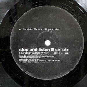 CANDIDO/THOUSAND FINGERED MAN CORO MIYARE (STOP AND LISTEN 5 SAMPLER)/BBE BBE12012 12