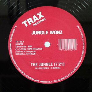 JUNGLE WONZ/JUNGLE/TRAX TX129 12
