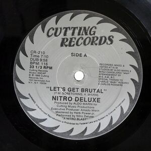 NITRO DELUXE/LET’S GET BRUTAL/CUTTING CR-210 12