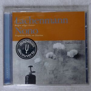 QUATUOR DIOTIMA/LACHENMANN: REIGEN SELIGER GEISTER/ASSAI 222492 CD □