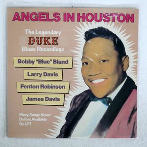 BOBBY "BLUE" BLAND/ANGELS IN HOUSTON (THE LEGENDARY DUKE BLUES RECORDINGS)/ROUNDER 2031 LP