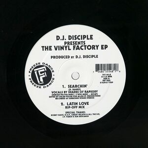 DJ DISCIPLE/VINYL FACTORY EP/TNT & TNT48 12