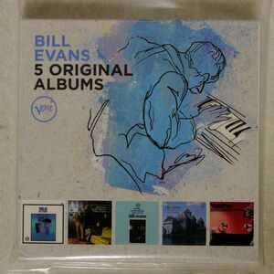 紙ジャケ BILL EVANS/5 ORIGINAL ALBUMS/VERVE 06007 5359640 CD