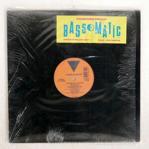 BASSOMATIC/FASCINATING RHYTHM/VIRGIN 096391 12