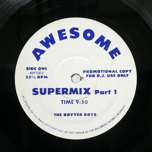 BOVVER BOYS/SUPERMIX (PART 1)/AWESOME AW100 12