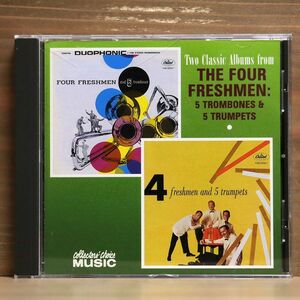 FOUR FRESHMEN/5 TROMBONES & 5 TRUMPETS/COLLECTOR’S CHOICE CCM017-2 CD □