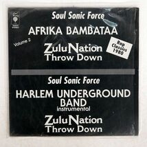 米 AFRIKA AMBATAA SOUL SONIC FORCE/ZULU NATION THROW DOWN VOL.2/PAUL WINLEY 12339A LP_画像1