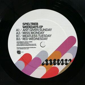 SPIELTRIEB/WEEKDAYS EP/ARTFORM ARTFORM0207 12