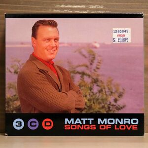 MATT MONRO/SONGS OF LOVE/EMI IMPORT CDTRBOX 352 CD
