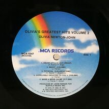 米 OLIVIA NEWTON JOHN/GREATEST HITS VOL. 2/MCA MCA5347 LP_画像2