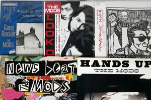 LP,一部帯付き THE MODS/10枚セット