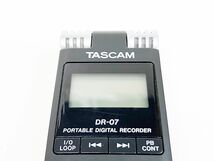 ◆ ICレコーダー TASCAM DR-07 ■ YFAD00004882_画像3