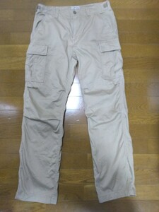 AVIREX　カーゴパンツ　カーキ　Lサイズ　中古品