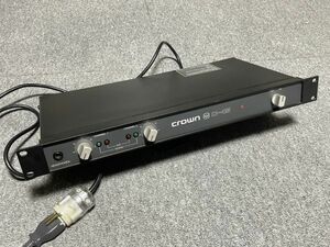 Crown D-45 非メッキマリンコプラグ 中古動作品 Pro cable 120V仕様 パワーアンプ