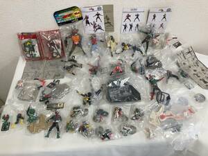 ★1円～ 大量30体 未使用保管 仮面ライダー ジオラマセット クウガ X アマゾン V3 怪人 ライダーマシン 等 フィギュア 模型 セット まとめ