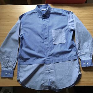 ユニクロ ジルサンダー +Ｊ スーピマコットンオーバーサイズシャツ　メンズS