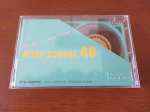 貴重！SANYO　サンヨー　カセットテープ　after school.46 C-W46(G) 