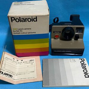 Polaroid 500 L and camera for SXー70