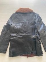 重厚感！無骨！50'sVintage・馬革HORSEHIDE CAR COATホースハイドカーコート！ベルト残存！100円～最落無し！検索40s60sBUCOBATESハーレー_画像2