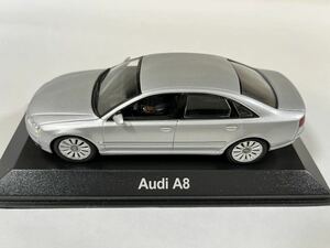 Audi特注 Audi A8 4.2 quattro Ice silver metallic 2007Year 1/43 scale MINICHAMPS製