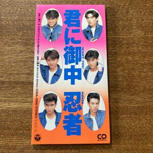 【CD】　忍者　君に御中　付録付き(画像4、5枚目)　再生確認済みです