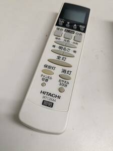 【FKB-36-92】 HITACHI 日立 IRT12KA4　照明 ライト用 リモコン　動確済