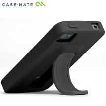 即決・送料込)【スタンドが収納可能なケース】Case-Mate iPhone 4S/4 Snap Case Black/Cool Grey_画像1