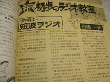 初歩のラジオ　1976年11月号　バイノーラル録音とHF/VHFアンテナ特集　PX25アンプ/短波ラジオ/50Mhz受信機等の製作　ソニーCF-5950_画像6