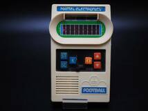 マテル エレクトロニクス豪華2機セット!!サッカー+アメリカンフットボール1978,77オリジナル!!ゲームシンジゲート/ゲームウォッチ/動作good_画像6