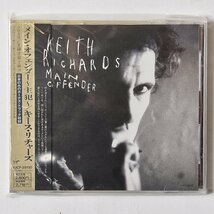 【希少！新品未使用】CD キース・リチャーズ / メイン・オフェンダー ～主犯～ デッドストック_画像1