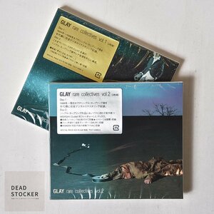 【希少！新品未使用】CD GLAY / rare collectives vol.1&vol.2 セット アルバム デッドストック